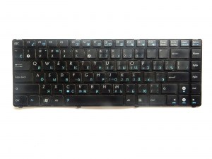 Клавиатура NSK-UJB0R REV: A 04GNUP2KRU10 0KN0-G61RU03 для ноутбука Asus Eee PC 1201